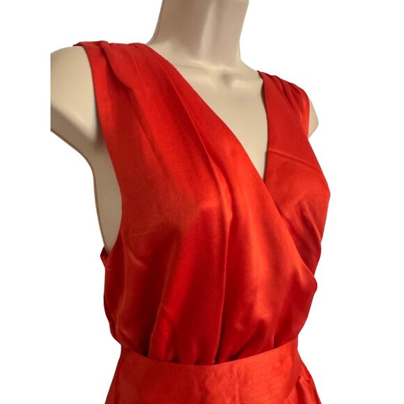Inspir NY By Tezza Size Medium Satin Back Crepe Mini Dress Fiesta NWT Inspired $ - Picture 8 of 9